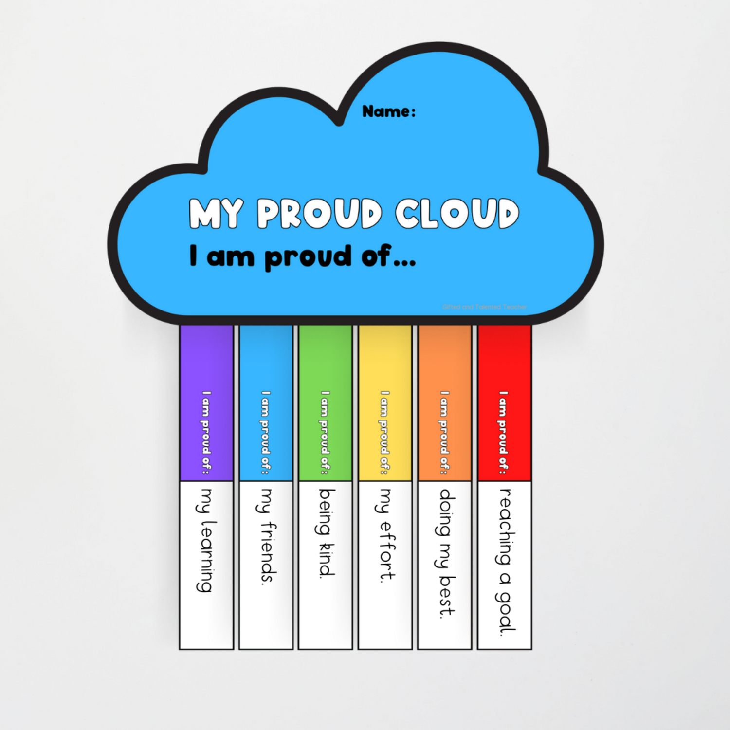 Reflecting and Celebrating with the Proud Cloud