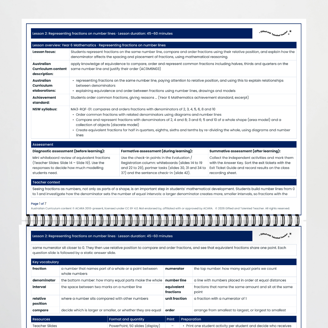 Lesson plan: overview and curriculum alignment