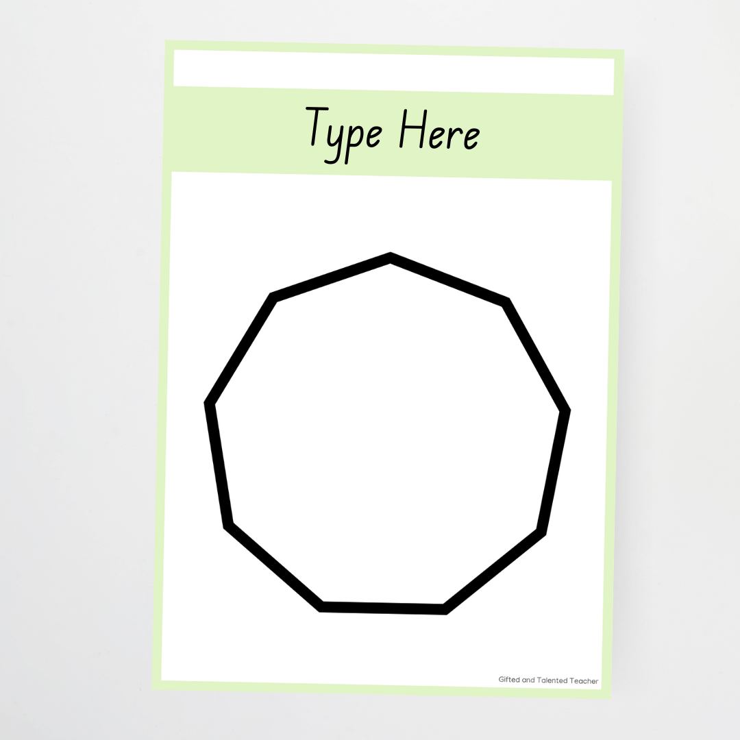 Shape Posters - Boho Botanical Classroom Decor - Teacher Resources & Classroom Decor