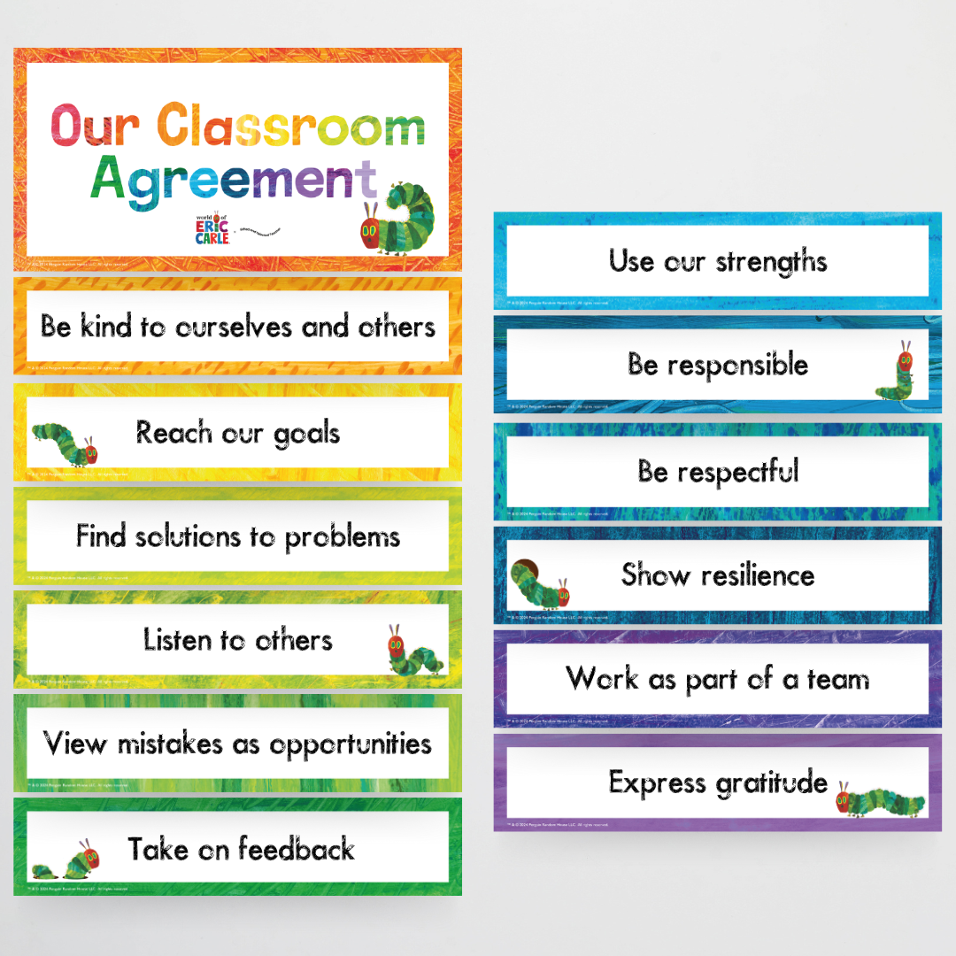 Classroom Agreement - The Very Hungry Caterpillar™ - Teacher Resources & Classroom Decor