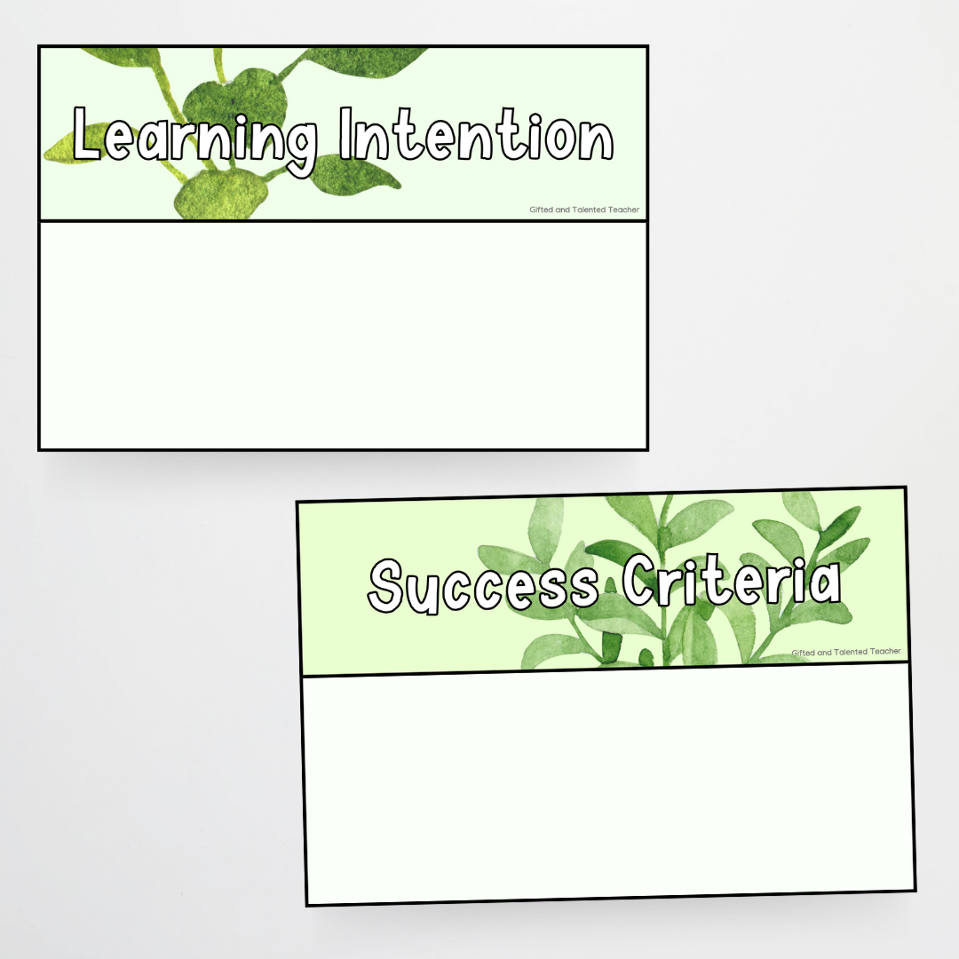 Visible Learning - Boho Botanical Classroom Decor - Teacher Resources & Classroom Decor