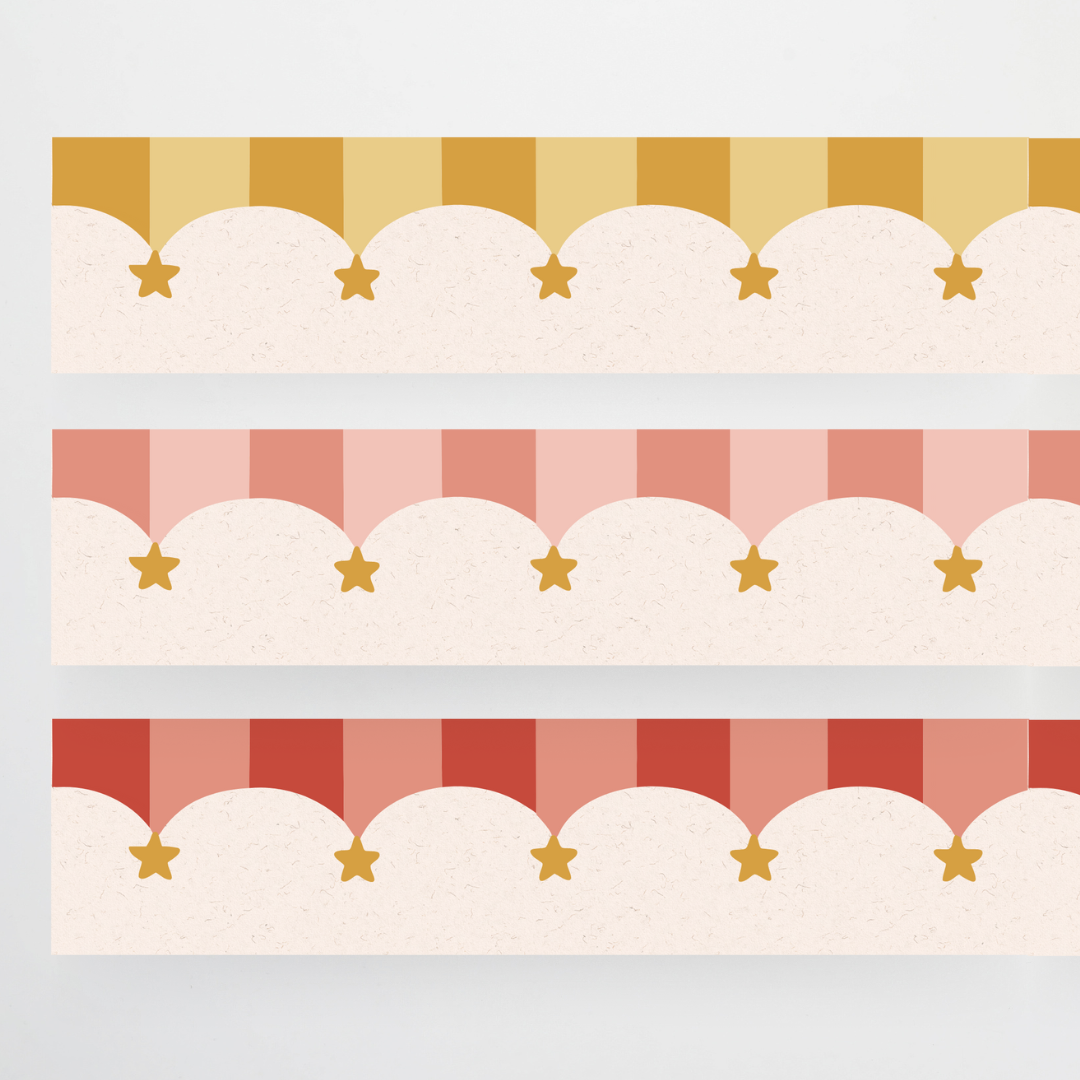 Border Sets: Circus Patterns - Little Circus Classroom Decor