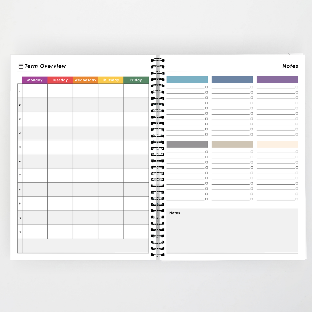 x Philip Bunting 2027 Weekly Teacher Planner: Solar System - Watch this Space Classroom Decor