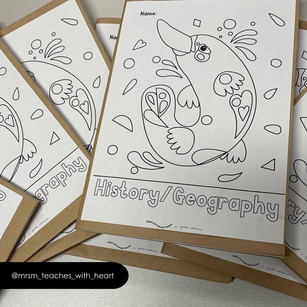 Pete Cromer: Book Covers - Line Art - Australian Fauna and Flora Classroom Decor - Teacher Resources & Classroom Decor