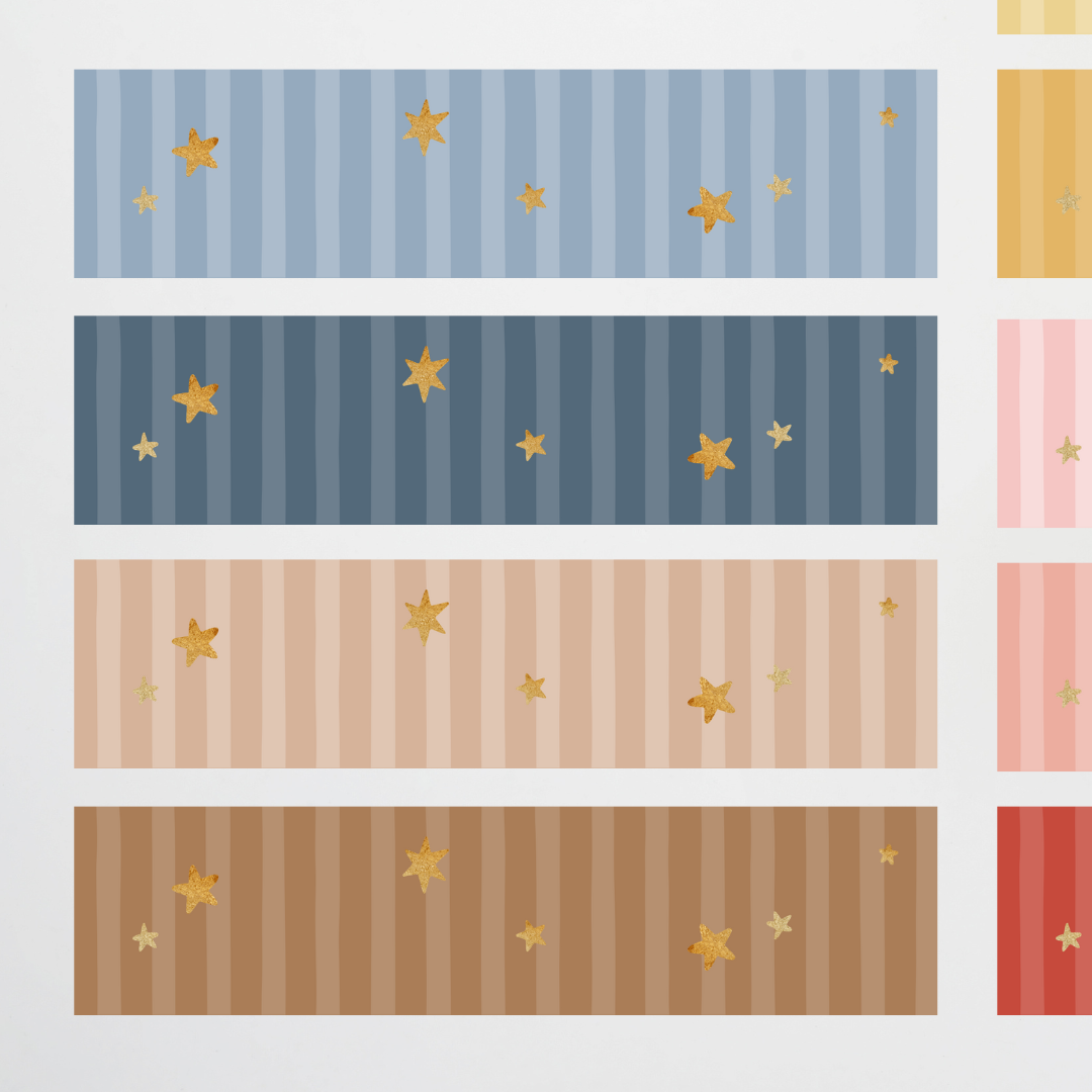 Border Sets: Circus Patterns - Little Circus Classroom Decor