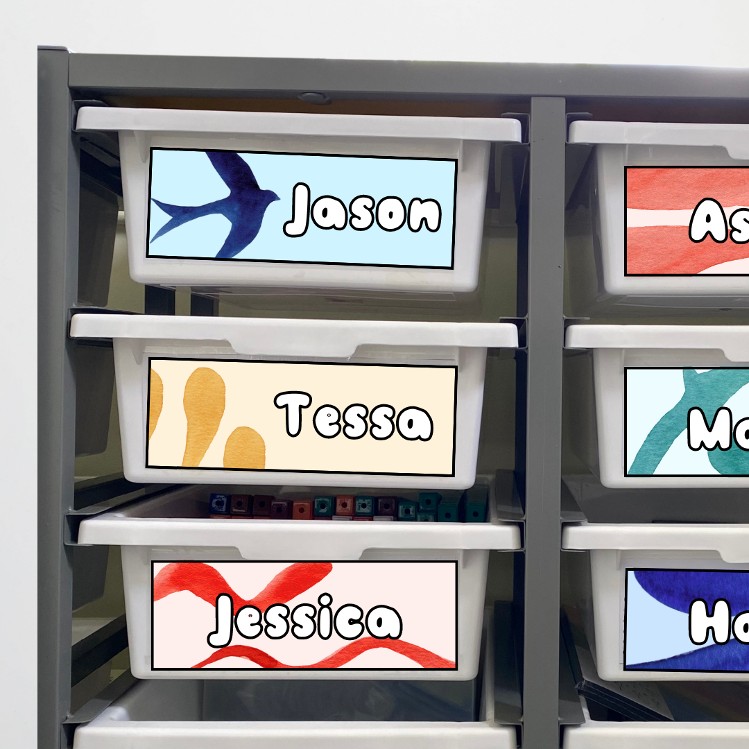 Matisse: Tote Tray Labels - Color | Colour - Teacher Resources & Classroom Decor