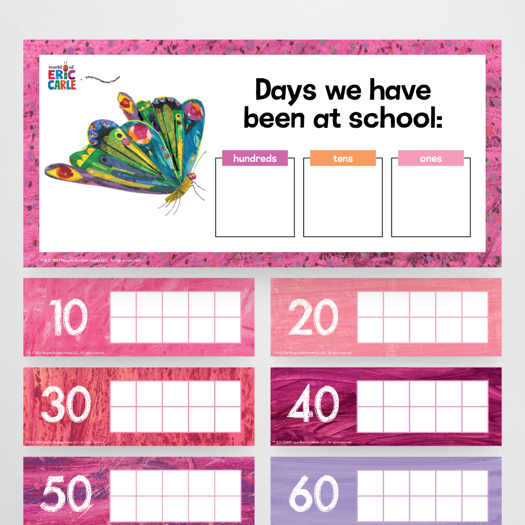 Days at School - The Very Hungry Caterpillar™ - Teacher Resources & Classroom Decor