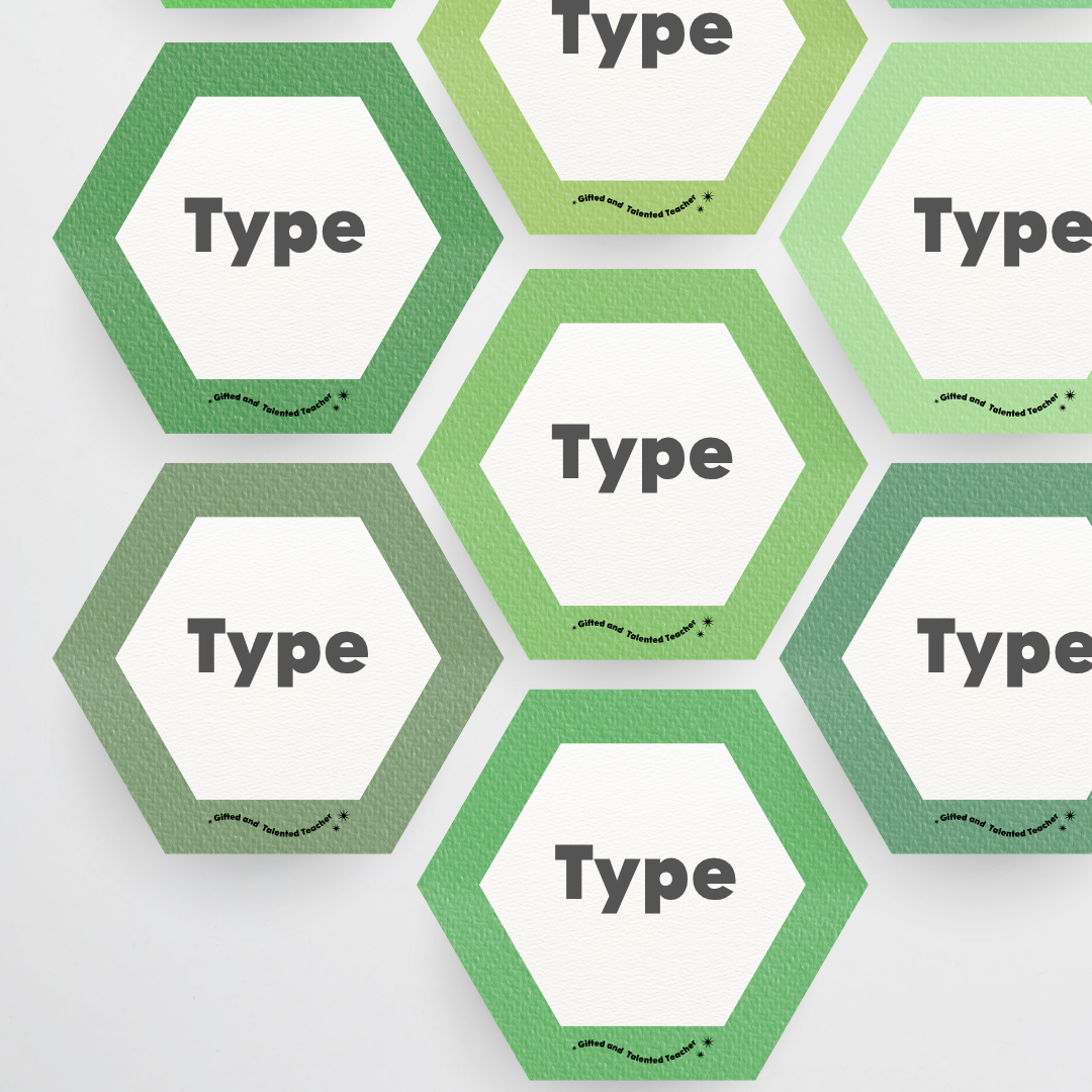 Hexagon Labels - Leafy Greens Classroom Decor