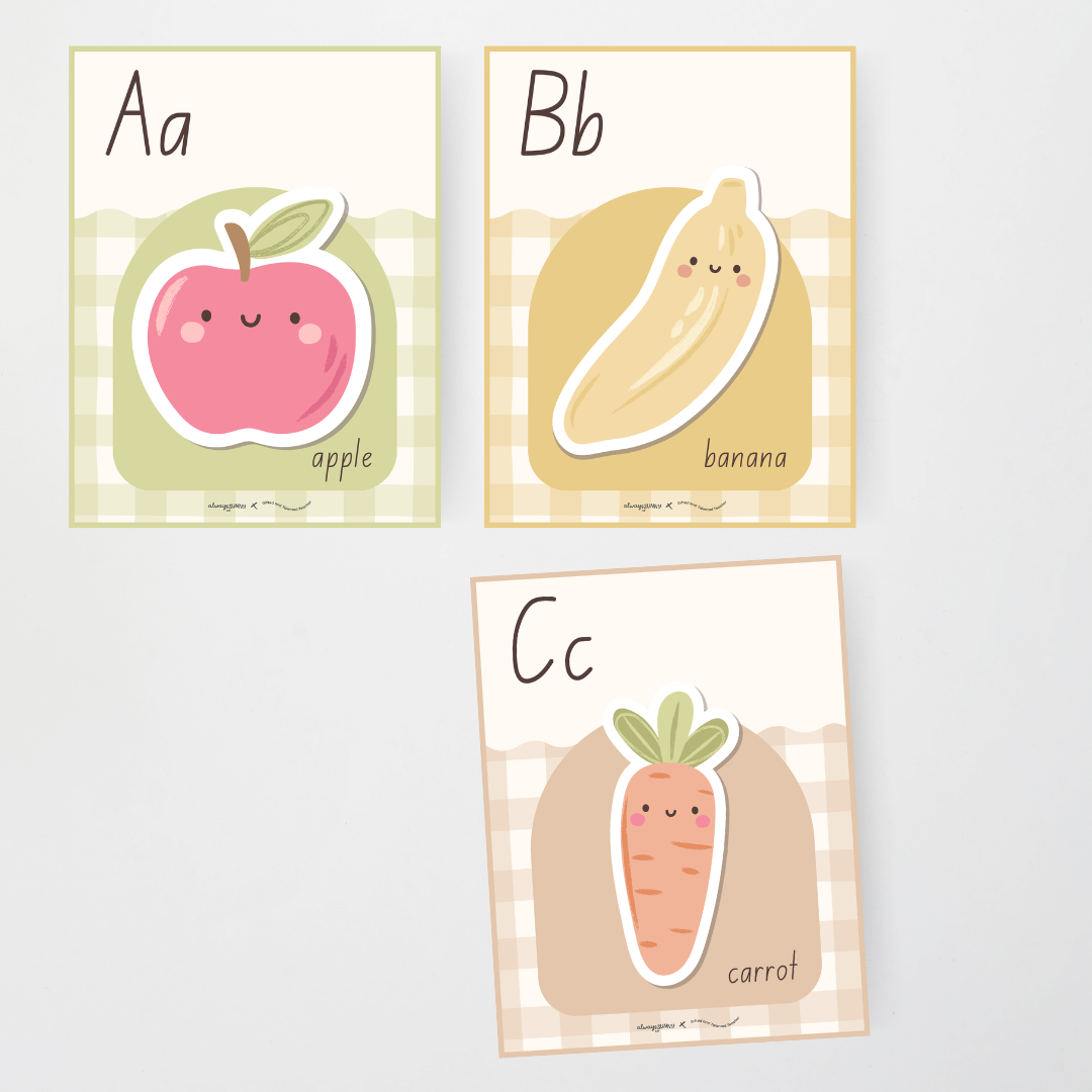 Alphabet Posters - Farmers Market Classroom Decor - Teacher Resources & Classroom Decor