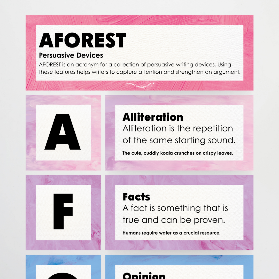 Persuasive Devices: AFOREST - Sea Life Classroom Decor - Teacher Resources & Classroom Decor