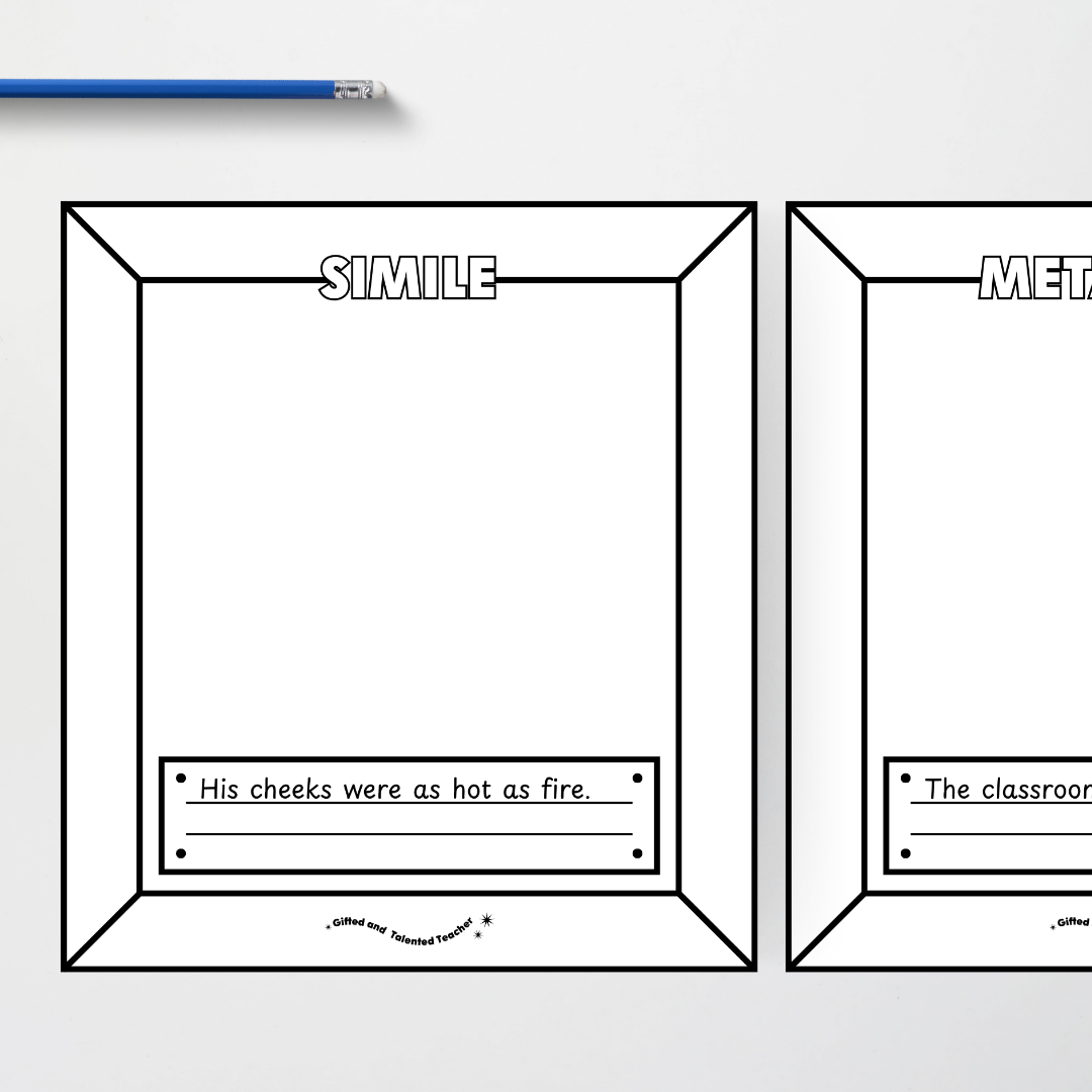 Figurative Language Posters and Classroom Activities: Let's picture it! Bundle and Teacher Resource - Teacher Resources & Classroom Decor