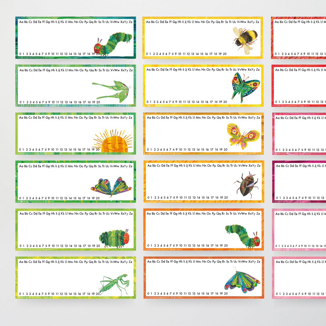 Desk Labels - The Very Hungry Caterpillar™ - Teacher Resources & Classroom Decor