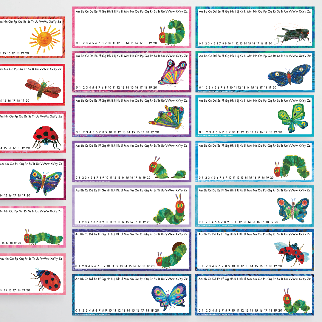 Desk Labels - The Very Hungry Caterpillar™ - Teacher Resources & Classroom Decor