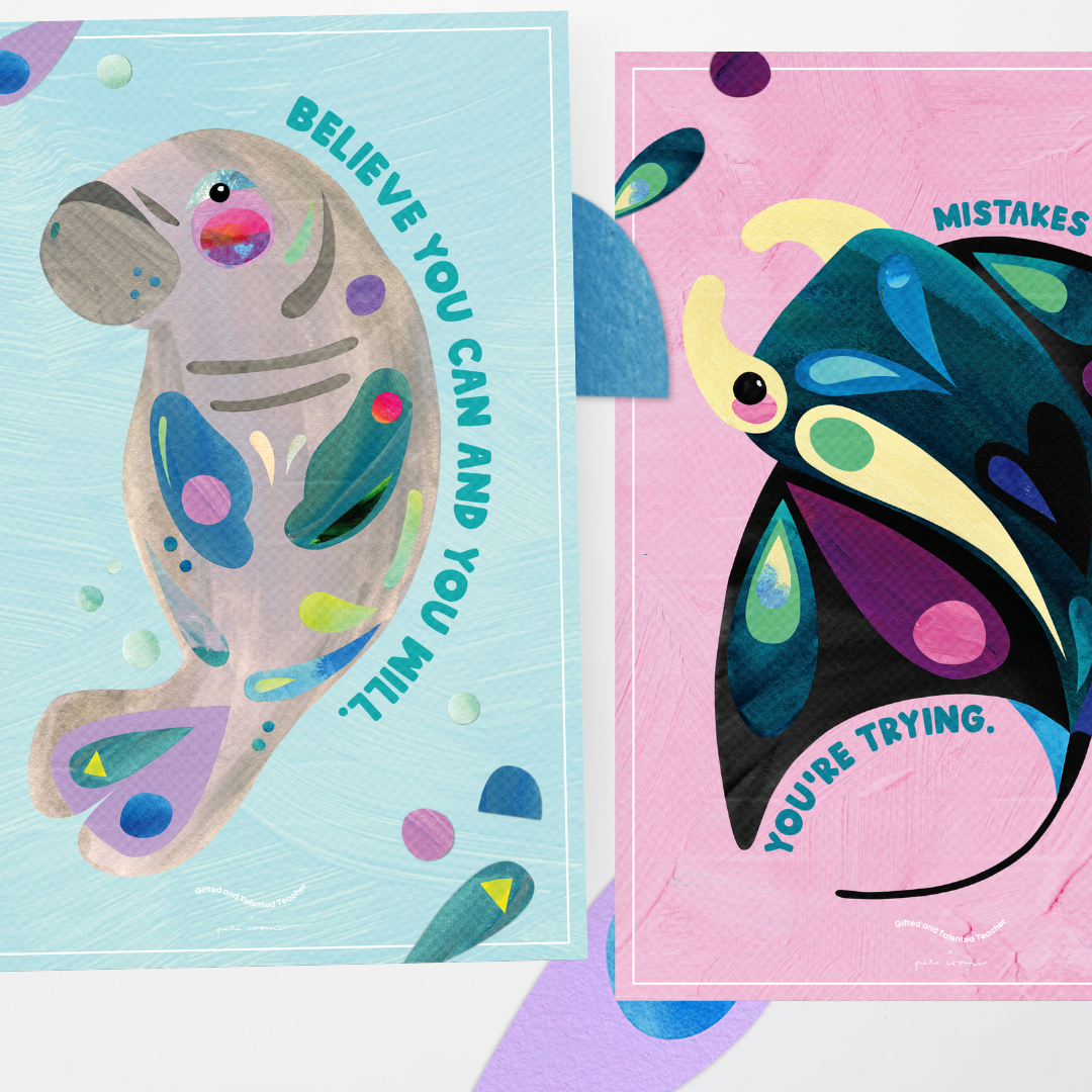 Pete Cromer: Quote Posters - Sea Life Classroom Decor - Teacher Resources & Classroom Decor