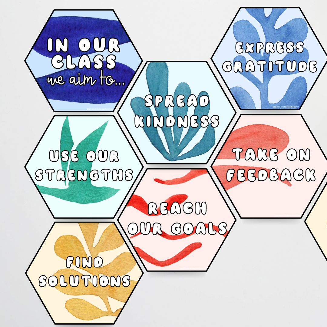 Matisse Colour Classroom Decor Bundle - Teacher Resources & Classroom Decor