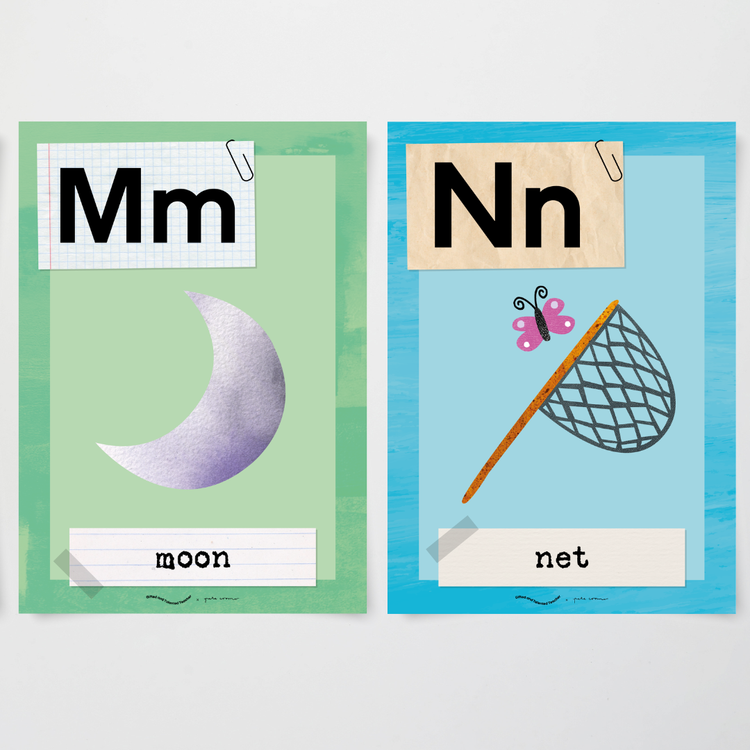 Pete Cromer: Lower Grades Alphabet Posters - Insect Life Classroom Decor