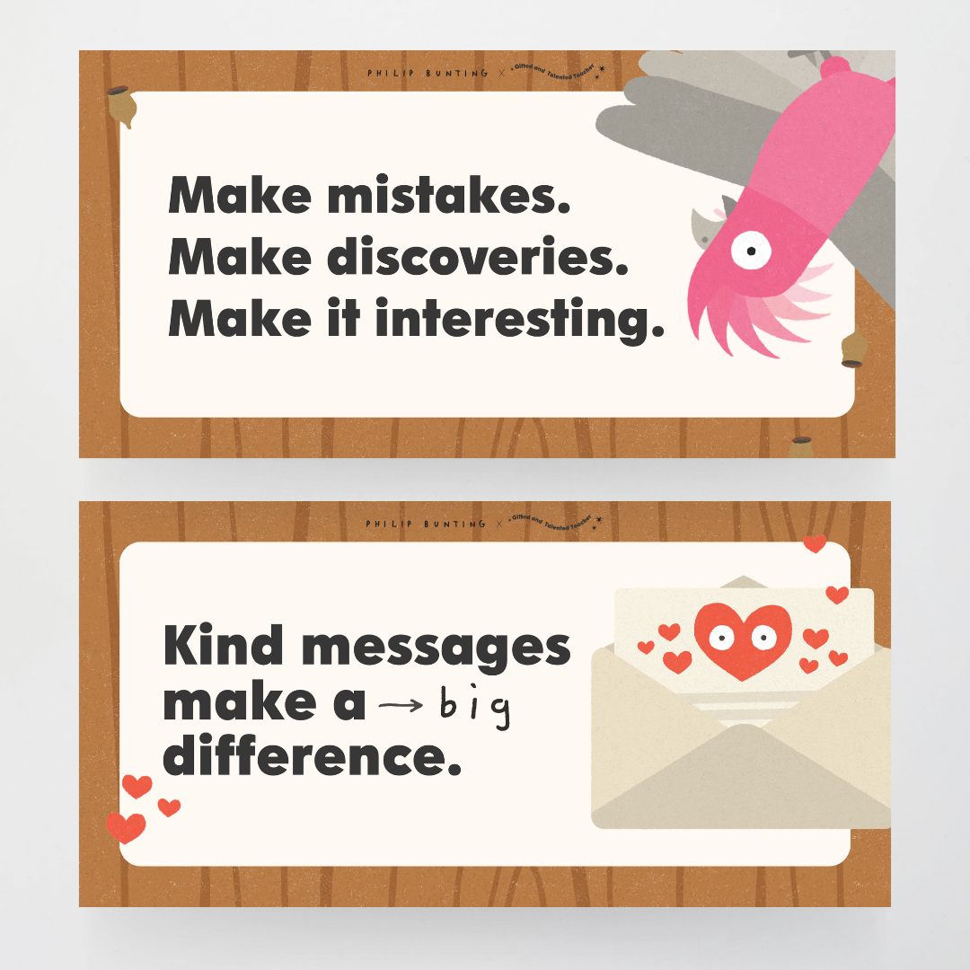 Philip Bunting: Motivational Quote Posters - Back to School Classroom Decor