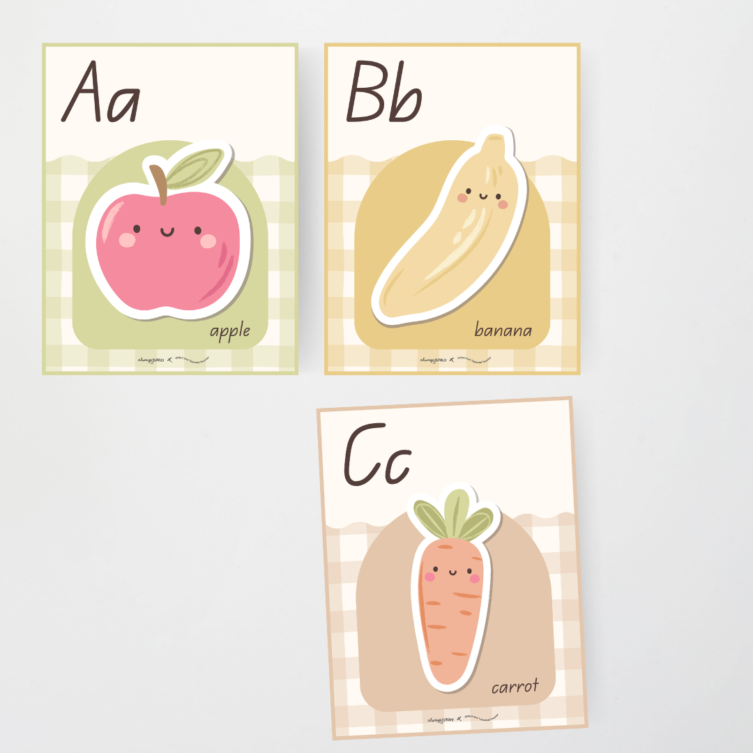 Alphabet Posters - Farmers Market Classroom Decor - Teacher Resources & Classroom Decor