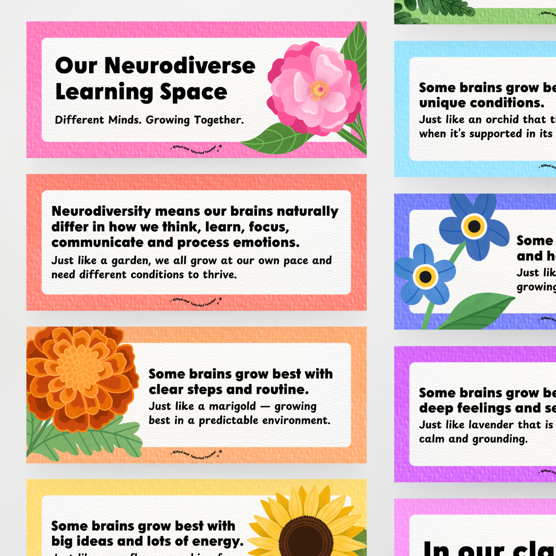 Our Neurodiverse Classroom - Neurodiversity Wall Display - Teacher Resources & Classroom Decor