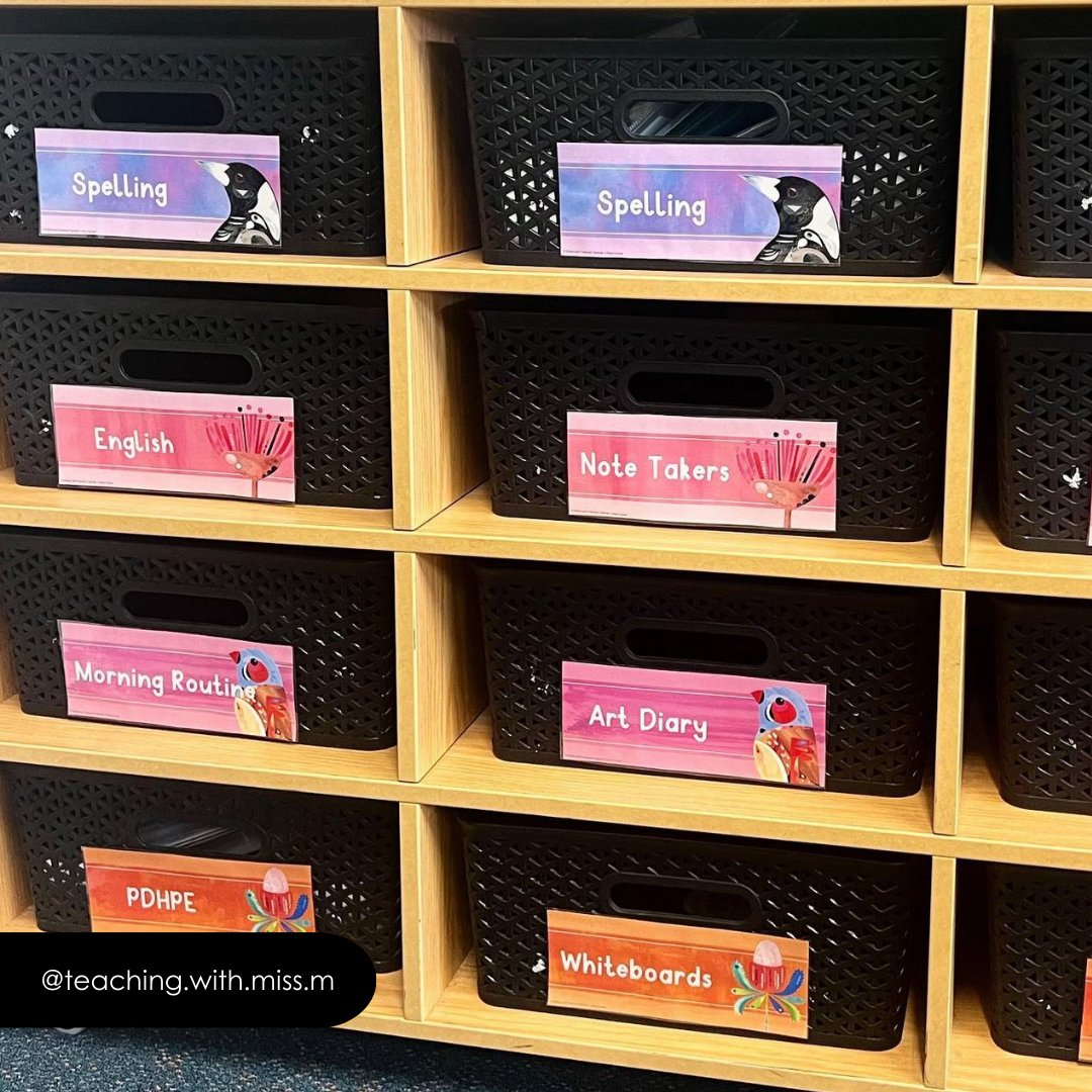 Pete Cromer: Resizable Labels - Australian Fauna and Flora Collection