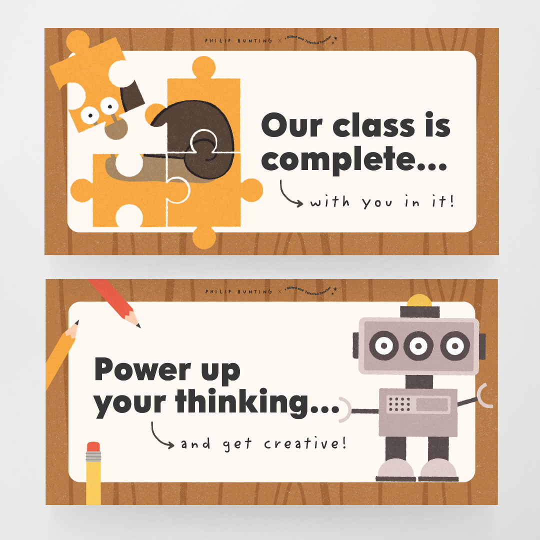 Philip Bunting: Motivational Quote Posters - Back to School Classroom Decor
