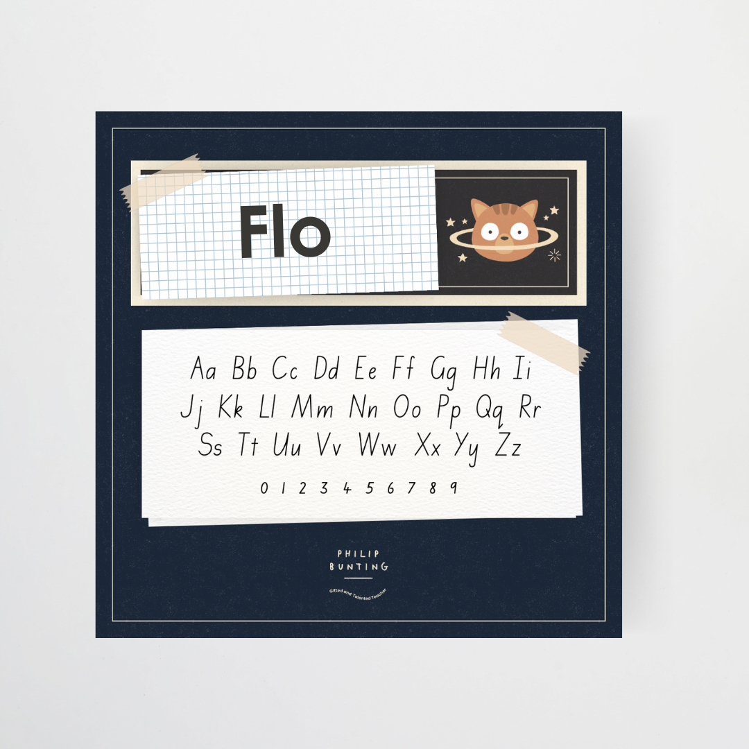 Philip Bunting: Desk Plates - Watch this Space Classroom Decor - Teacher Resources & Classroom Decor