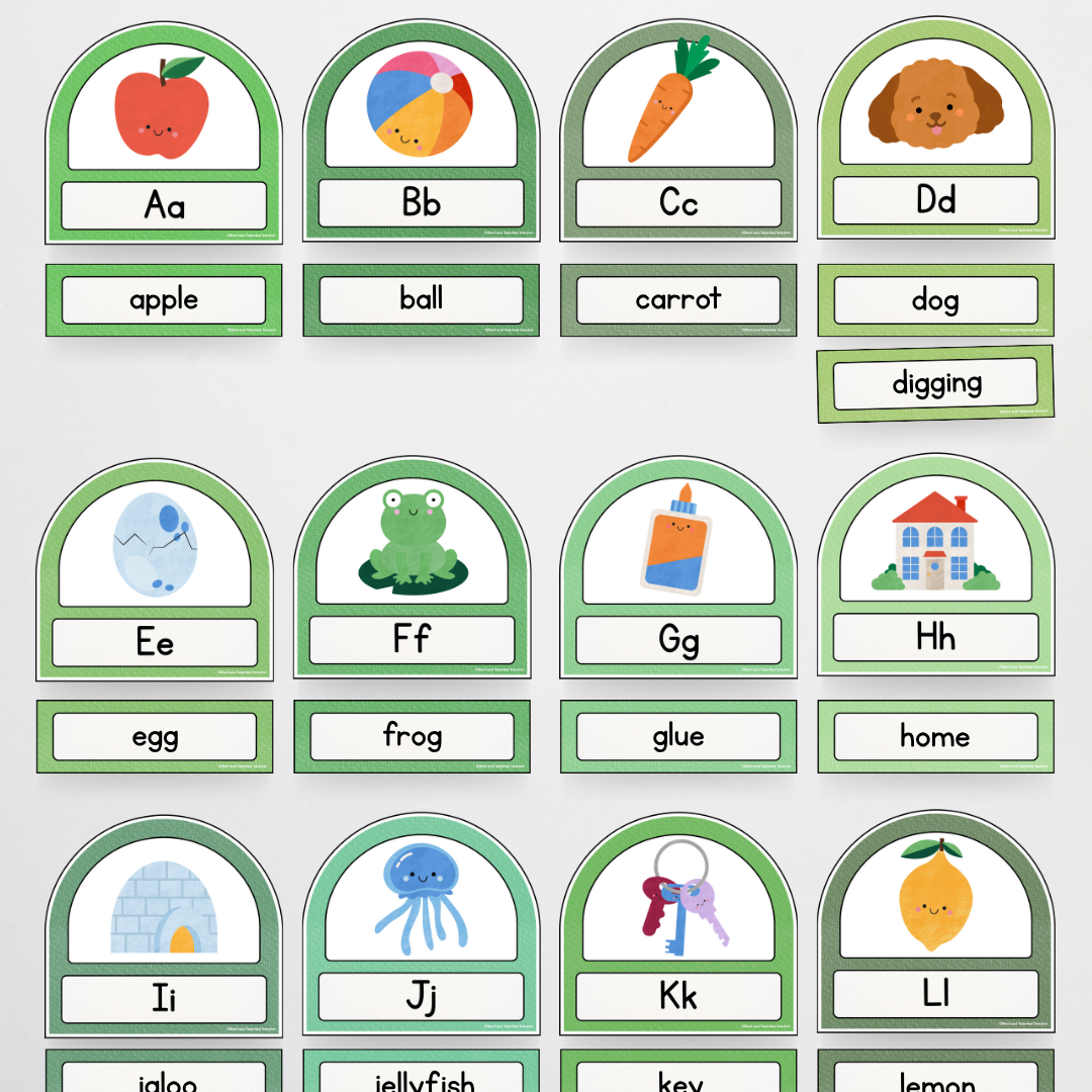 Word Wall Classroom Display - Leafy Green Classroom Decor