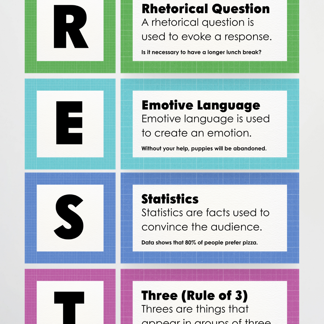 Persuasive Devices: AFOREST - Back To School Classroom Decor