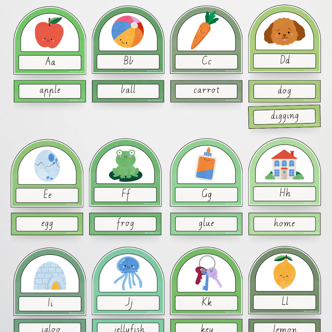 Word Wall Classroom Display - Leafy Green Classroom Decor