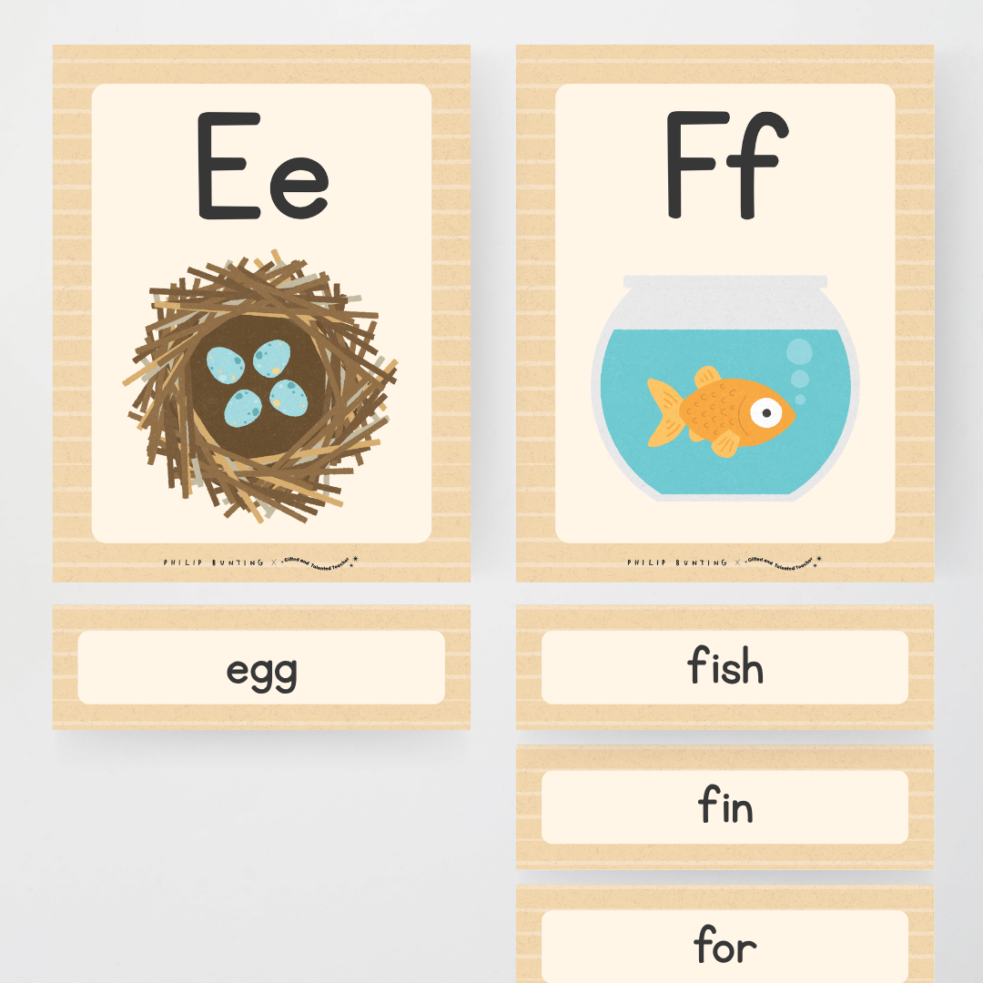 Philip Bunting: Word Wall - Back to School Classroom Decor