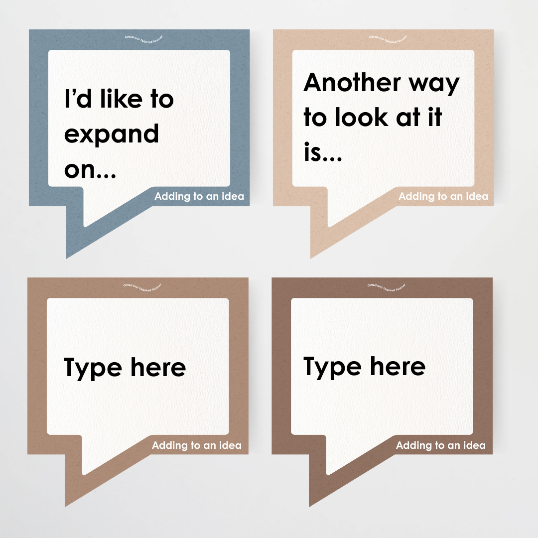 Conversation Starter Cards: Developing Oracy in the Classroom - Little Circus Classroom Decor - Teacher Resources & Classroom Decor