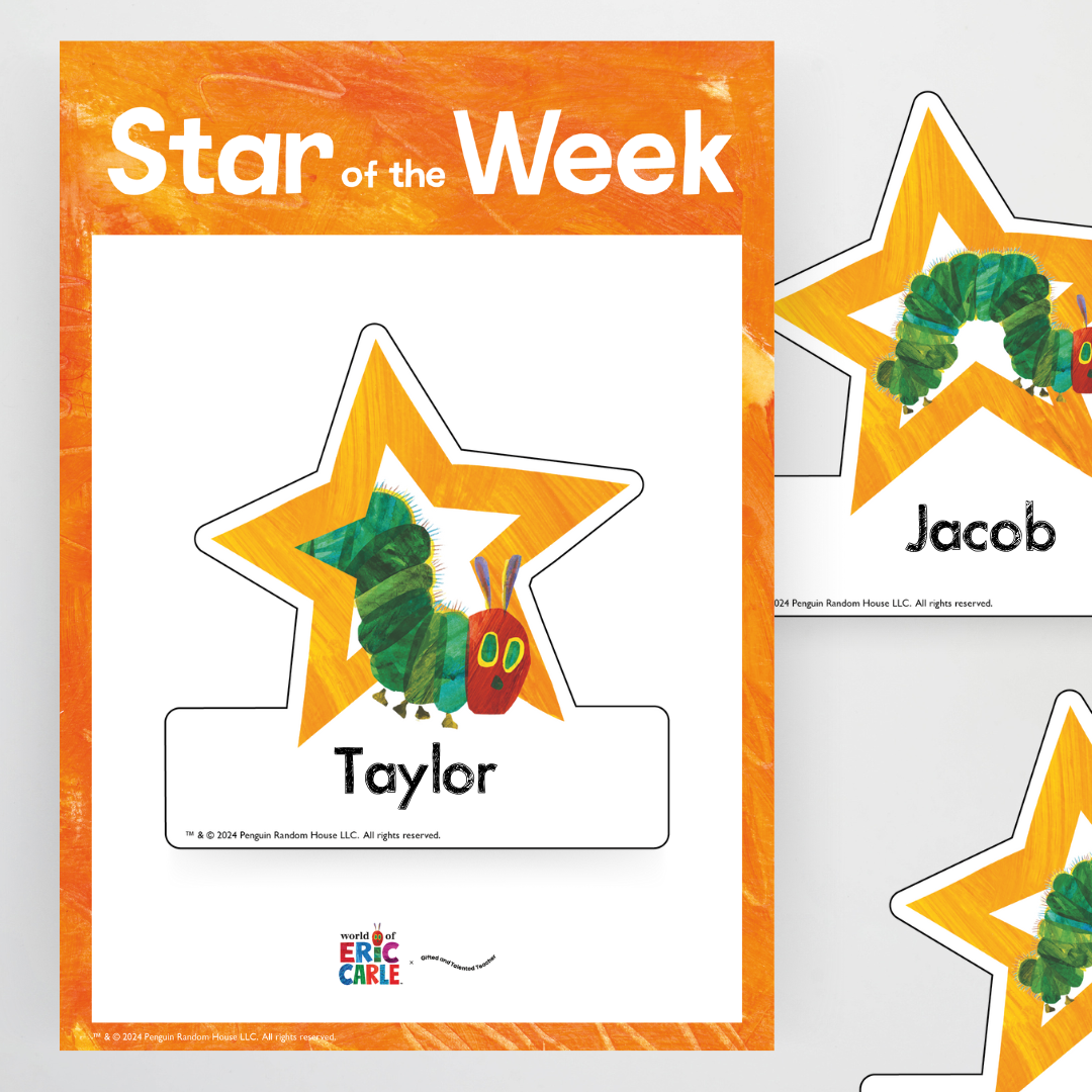 Star of the Week - The Very Hungry Caterpillar™ - Teacher Resources & Classroom Decor
