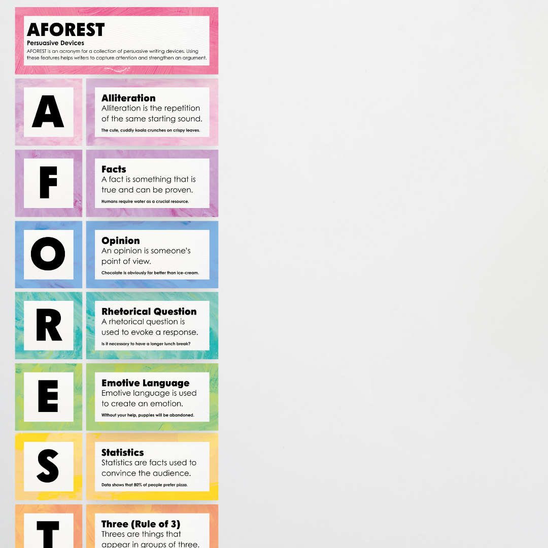 Persuasive Devices: AFOREST - Sea Life Classroom Decor - Teacher Resources & Classroom Decor