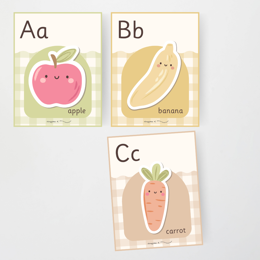 Alphabet Posters - Farmers Market Classroom Decor - Teacher Resources & Classroom Decor