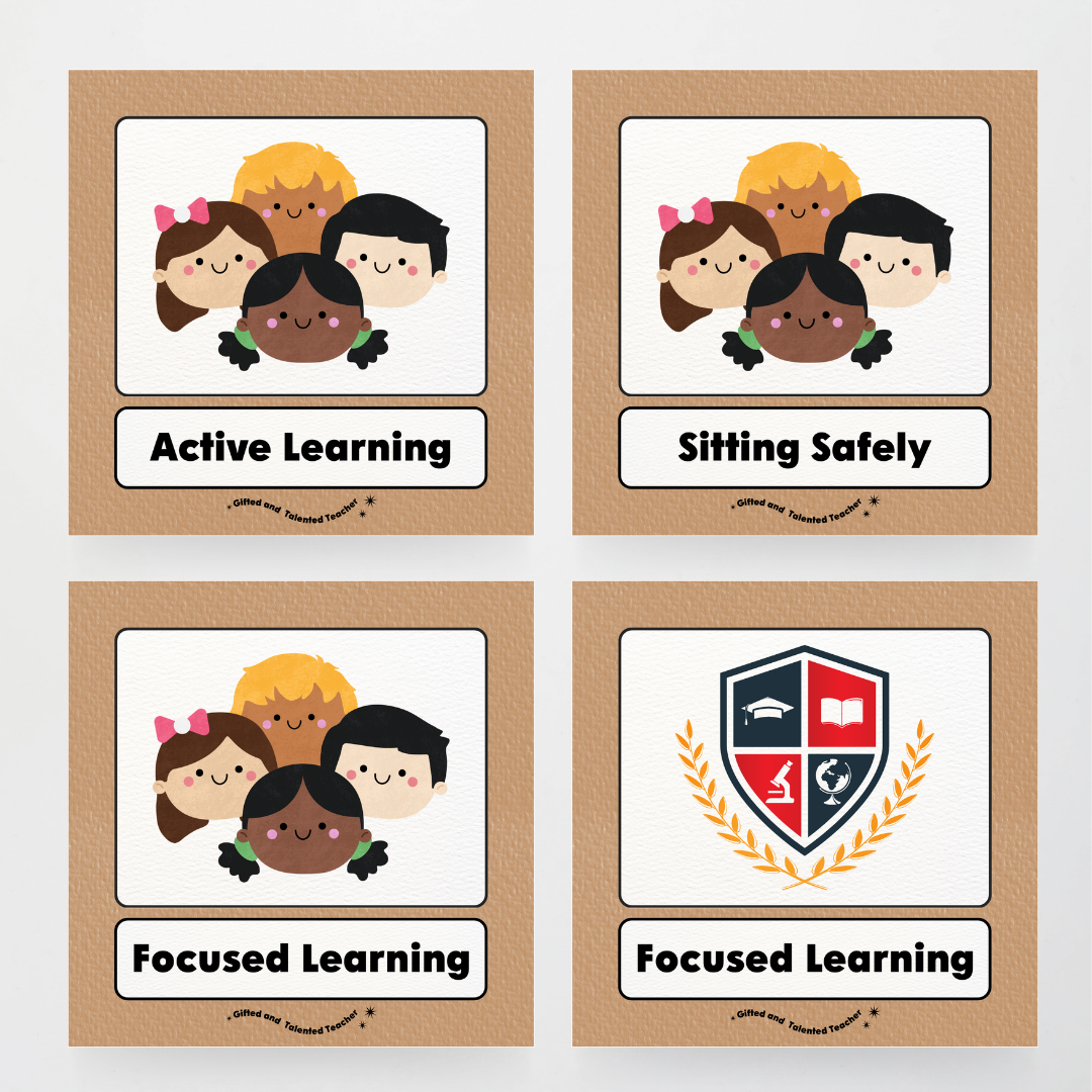 Inclusive Sitting Positions Editable Classroom Display - Woodland Classroom Decor - Teacher Resources & Classroom Decor