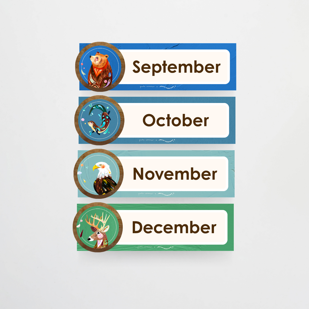 Months of the Year - North America Classroom Decor - Teacher Resources & Classroom Decor