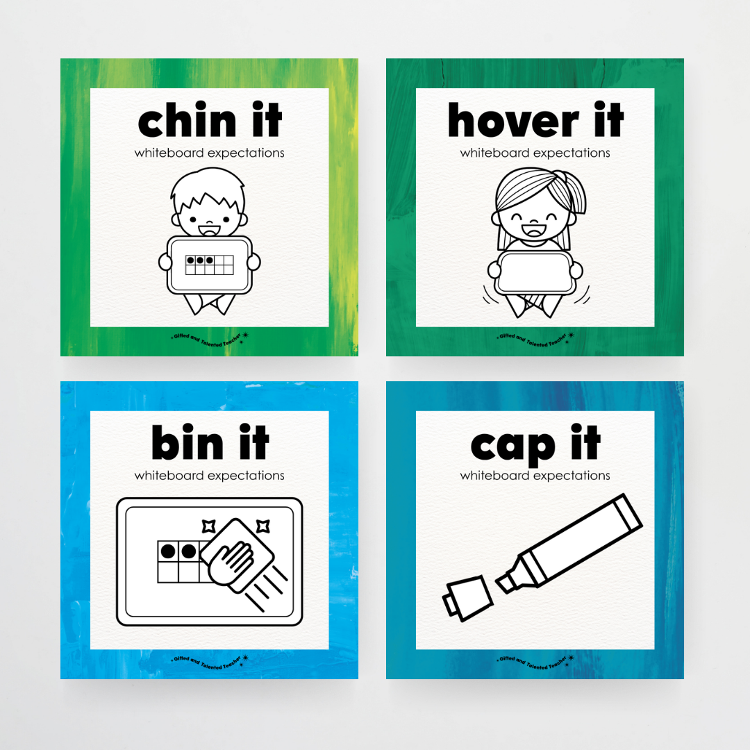 Pete Cromer: Whiteboard Expectations, Prompts and Cues: Square Icons - Australian Fauna and Flora Classroom Decor