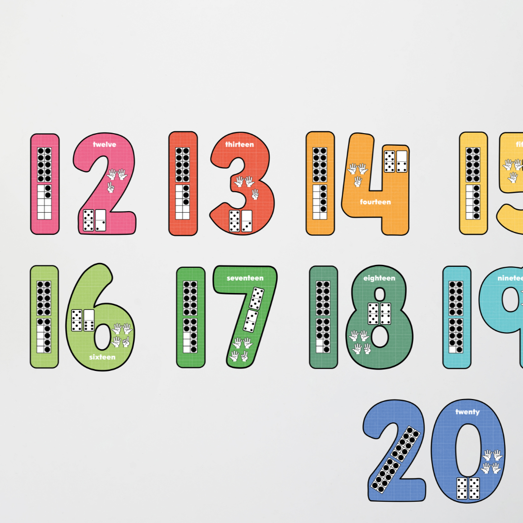 Philip Bunting: Place Value Number Set - Back to School Classroom Decor
