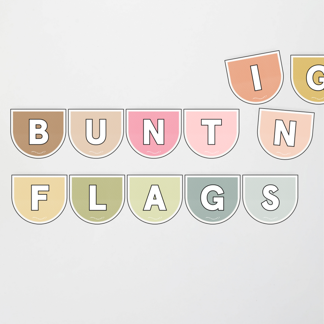 Bunting Flags - Farmers Market Classroom Decor - Teacher Resources & Classroom Decor