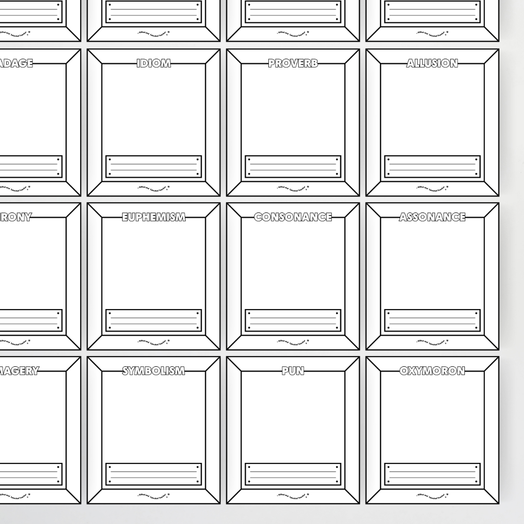 Figurative Language Posters and Classroom Activities: Let's picture it! Bundle and Teacher Resource - Teacher Resources & Classroom Decor