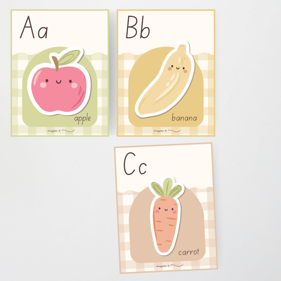 Alphabet Posters - Farmers Market Classroom Decor - Teacher Resources & Classroom Decor