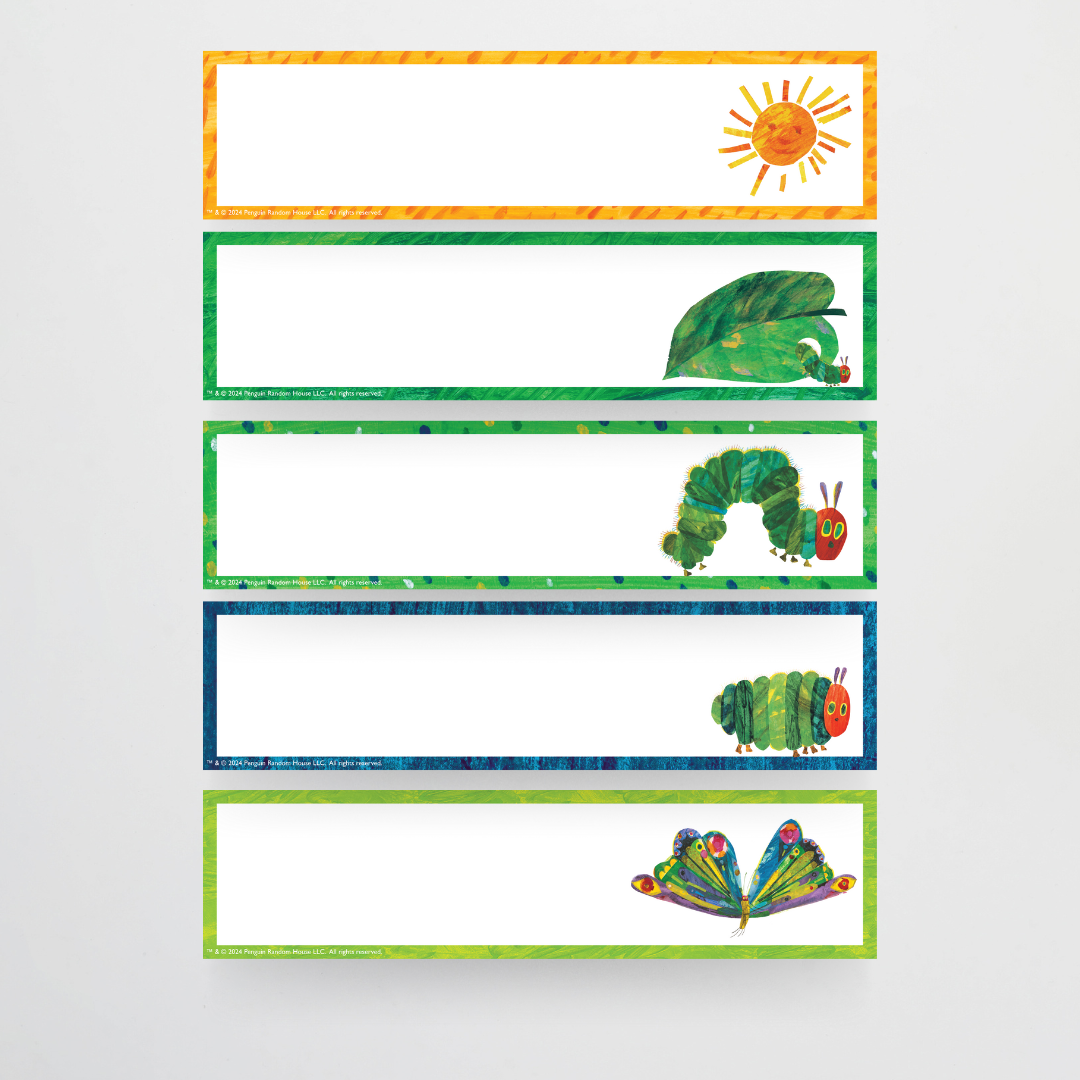 Rectangle Large Labels - The Very Hungry Caterpillar™ - Teacher Resources & Classroom Decor