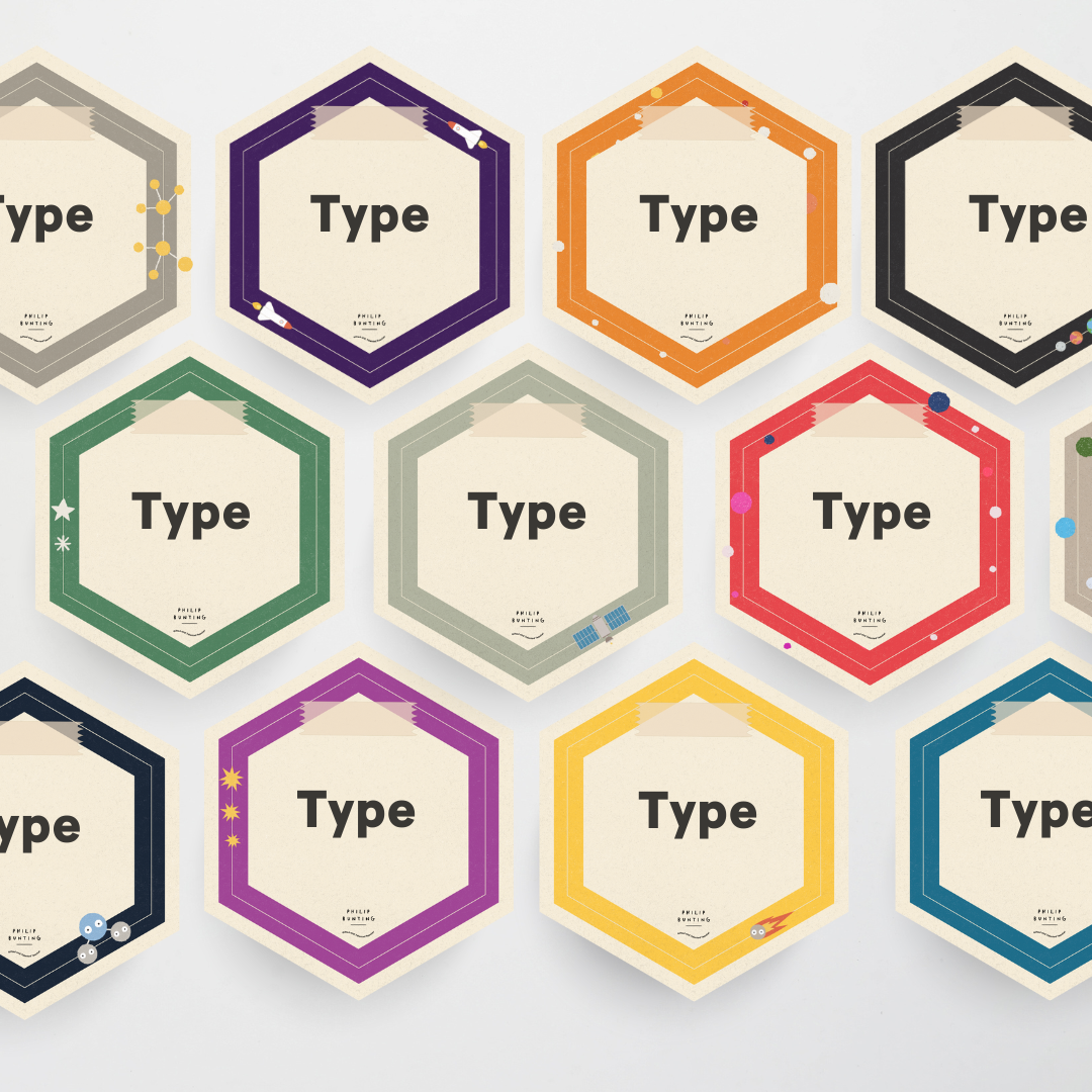 Philip Bunting: Hexagon Labels - Watch this Space Classroom Decor - Teacher Resources & Classroom Decor