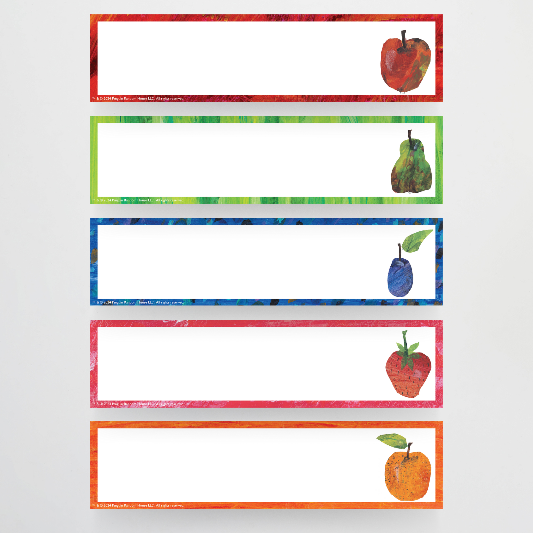 Rectangle Medium Labels - The Very Hungry Caterpillar™ - Teacher Resources & Classroom Decor