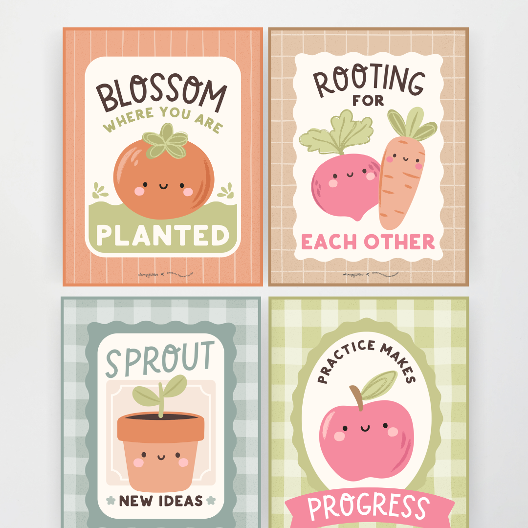 Quote Posters - Farmers Market Classroom Decor - Teacher Resources & Classroom Decor