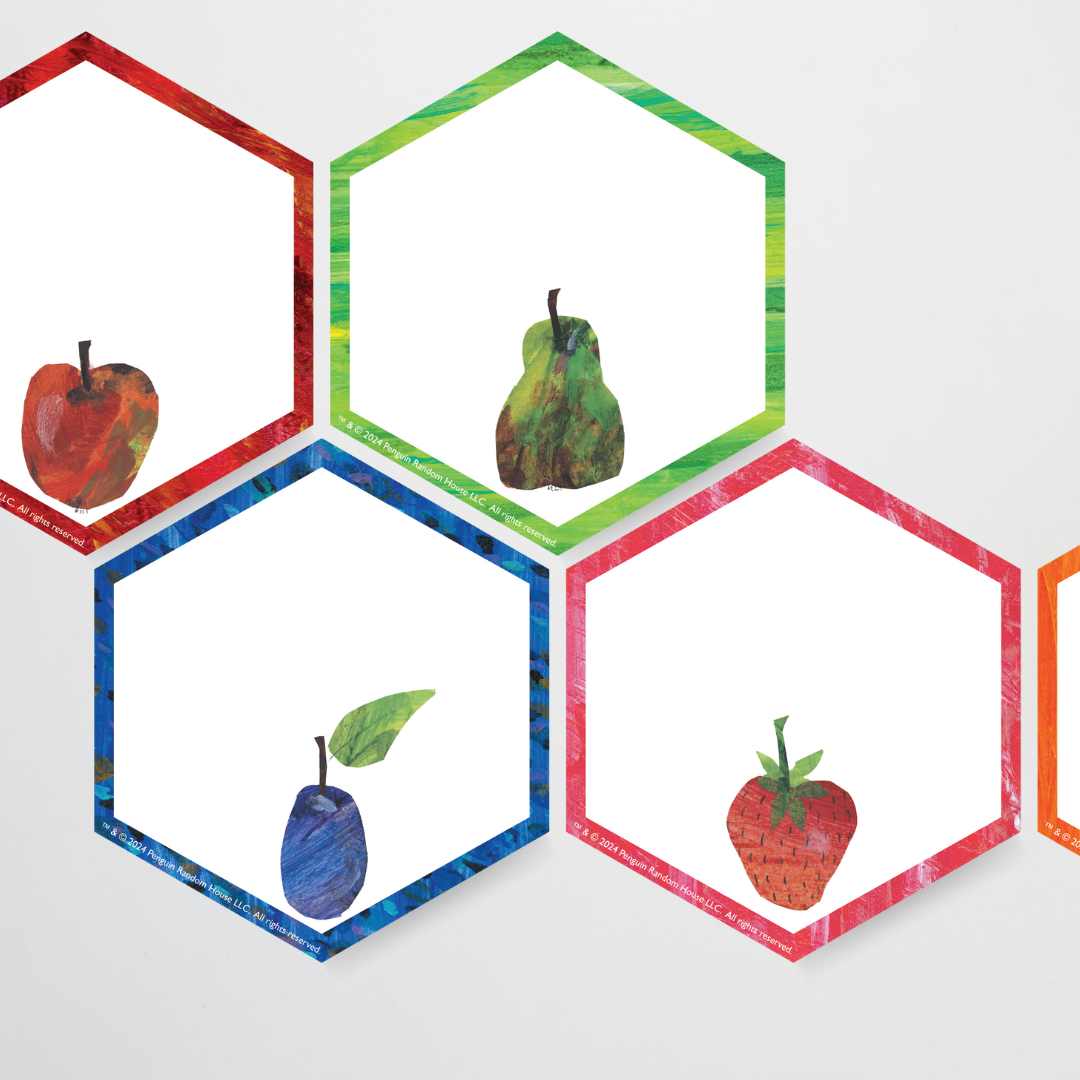 Hexagon Labels - The Very Hungry Caterpillar™ - Teacher Resources & Classroom Decor