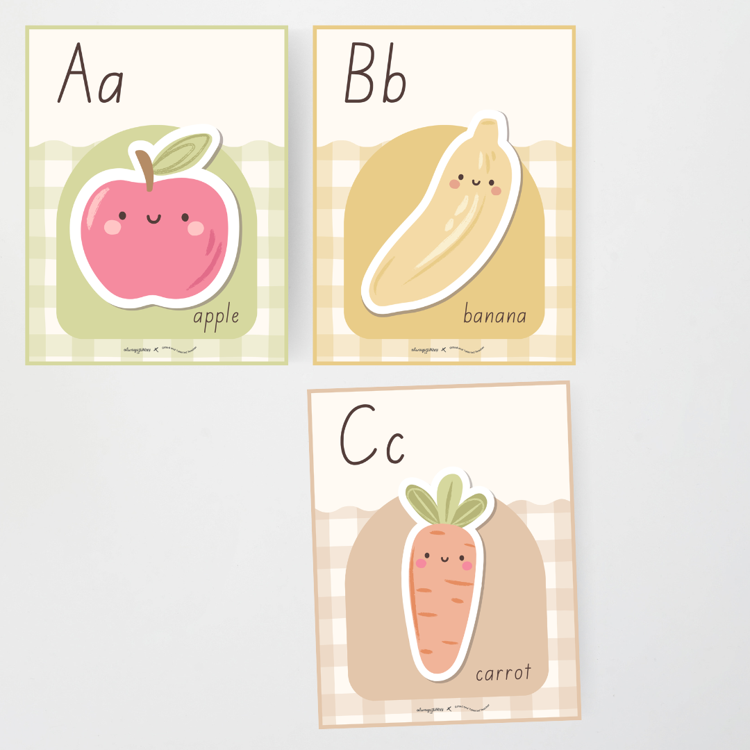 Alphabet Posters - Farmers Market Classroom Decor - Teacher Resources & Classroom Decor