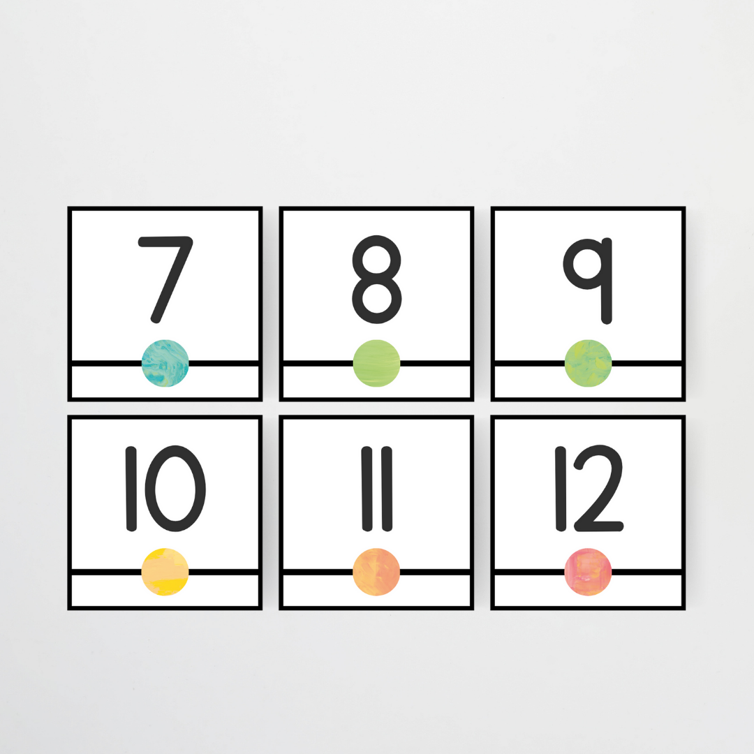 Pete Cromer: Number Line - Sea Life Classroom Decor