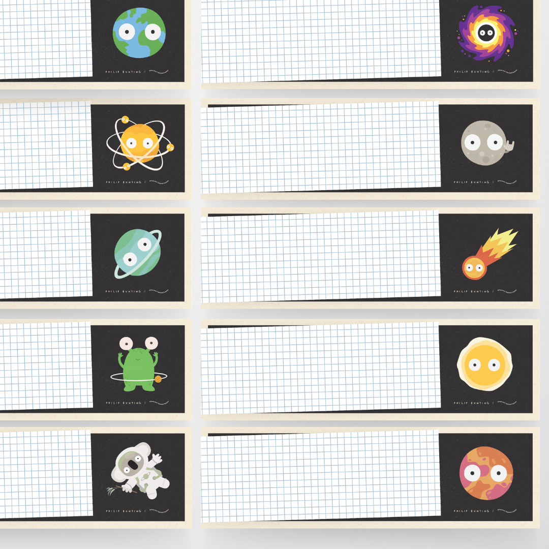 Philip Bunting: Tote Tray Labels - Watch this Space Classroom Decor - Teacher Resources & Classroom Decor