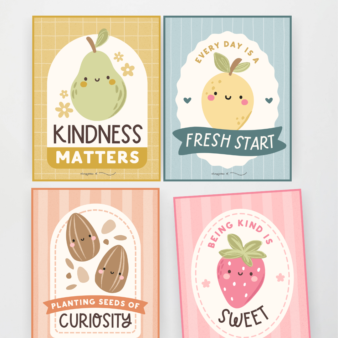 x Always Sunny Co. - Farmers Market Classroom Decor (Lower Grades) Bundle